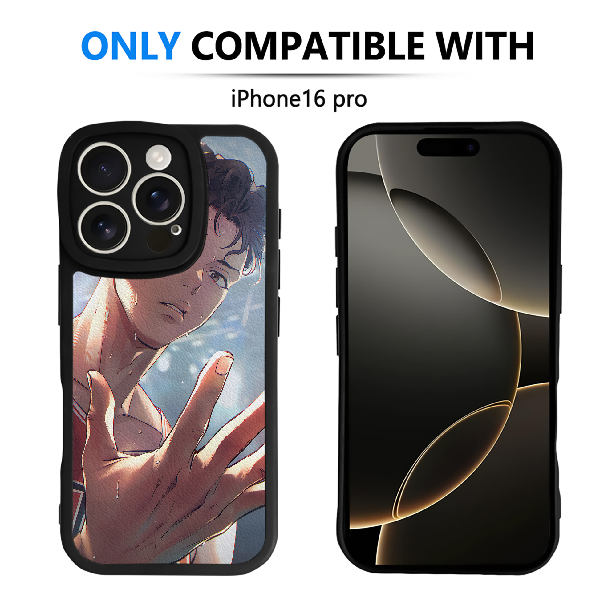 （画像用） SLAM DUNK／スラムダンク 【iPhone 16シリーズ対応】シリコンスマホケース（レザー調） 材質：シリコン